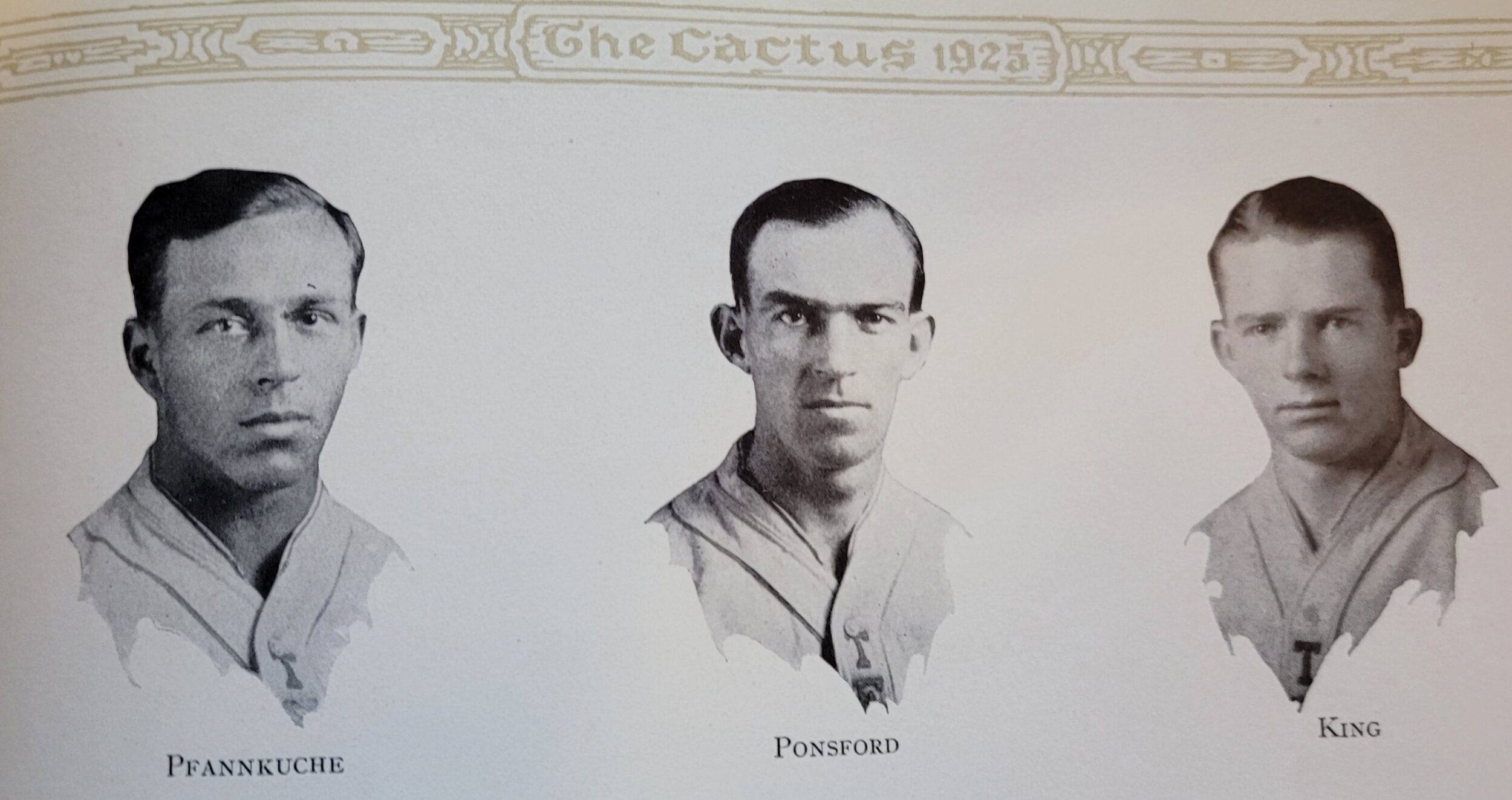 1925 baseball Pfannkuce, Ponsford, King