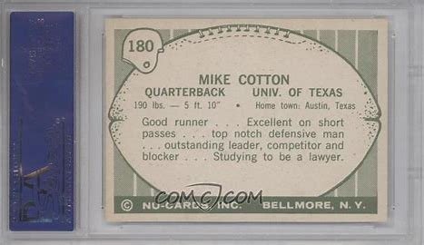 1961 Mike Cotten