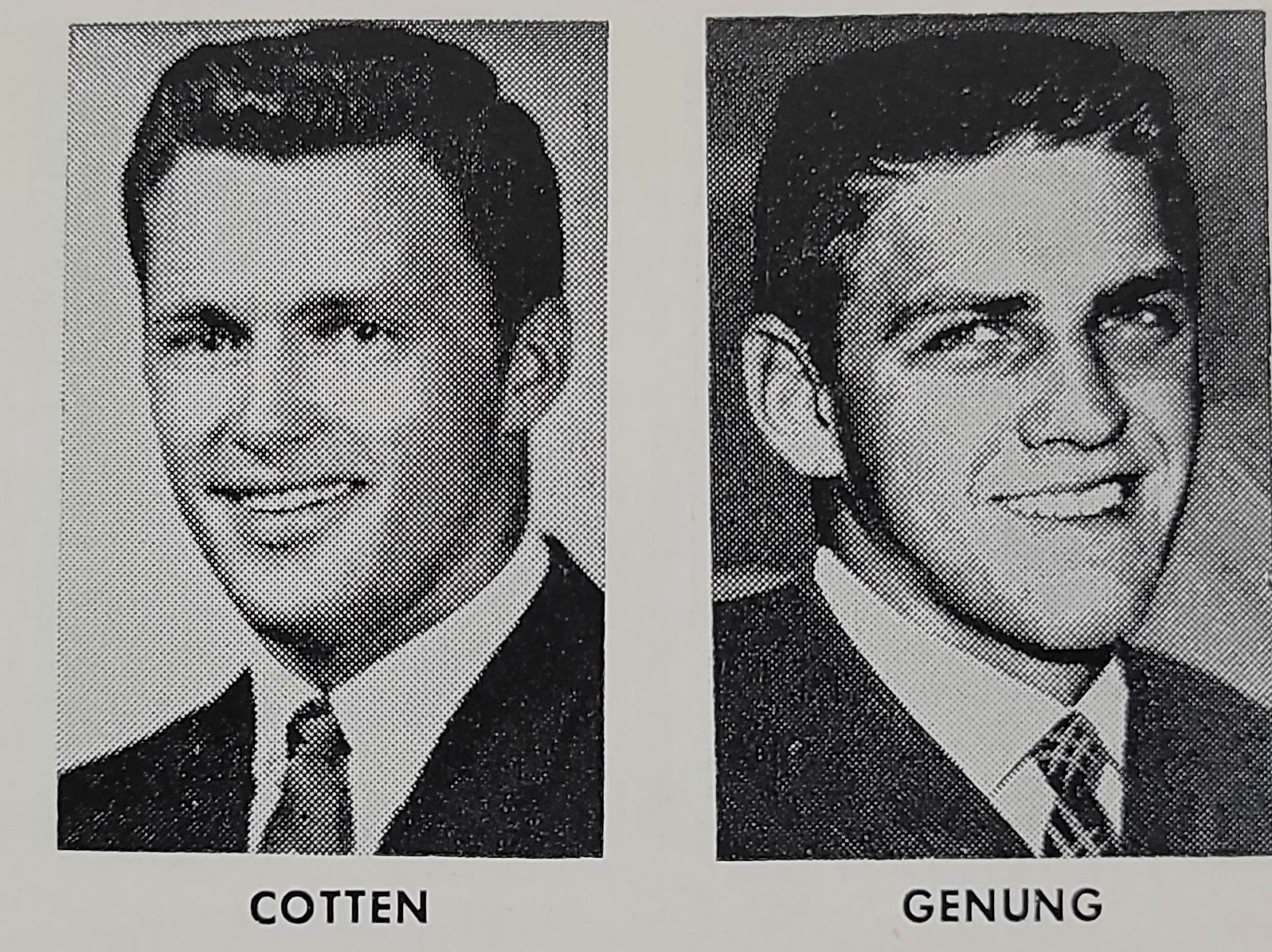 1963- Mike Cotten and Genung