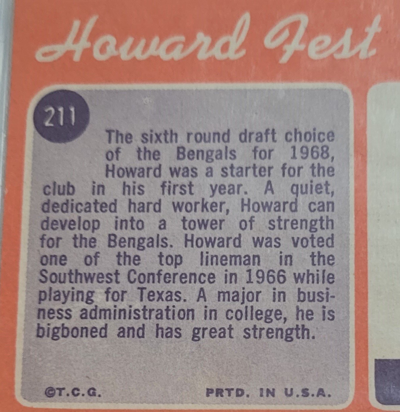  1966 Howard Fest 