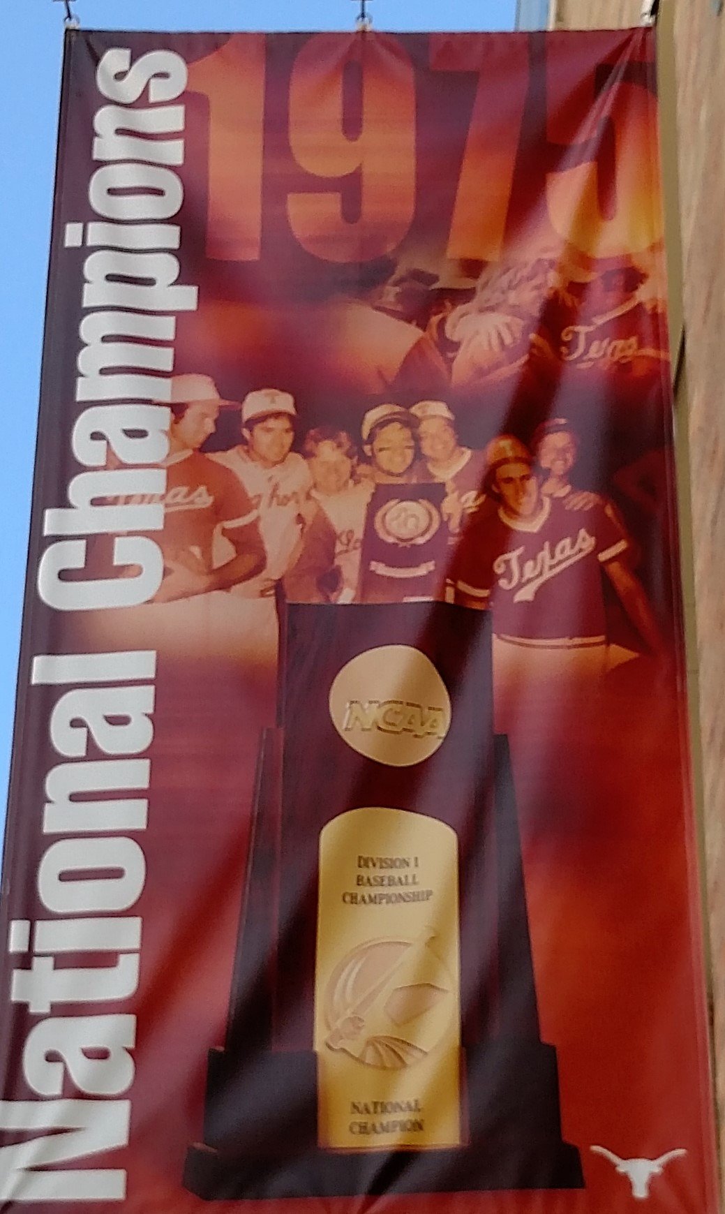 1975 Championship banner