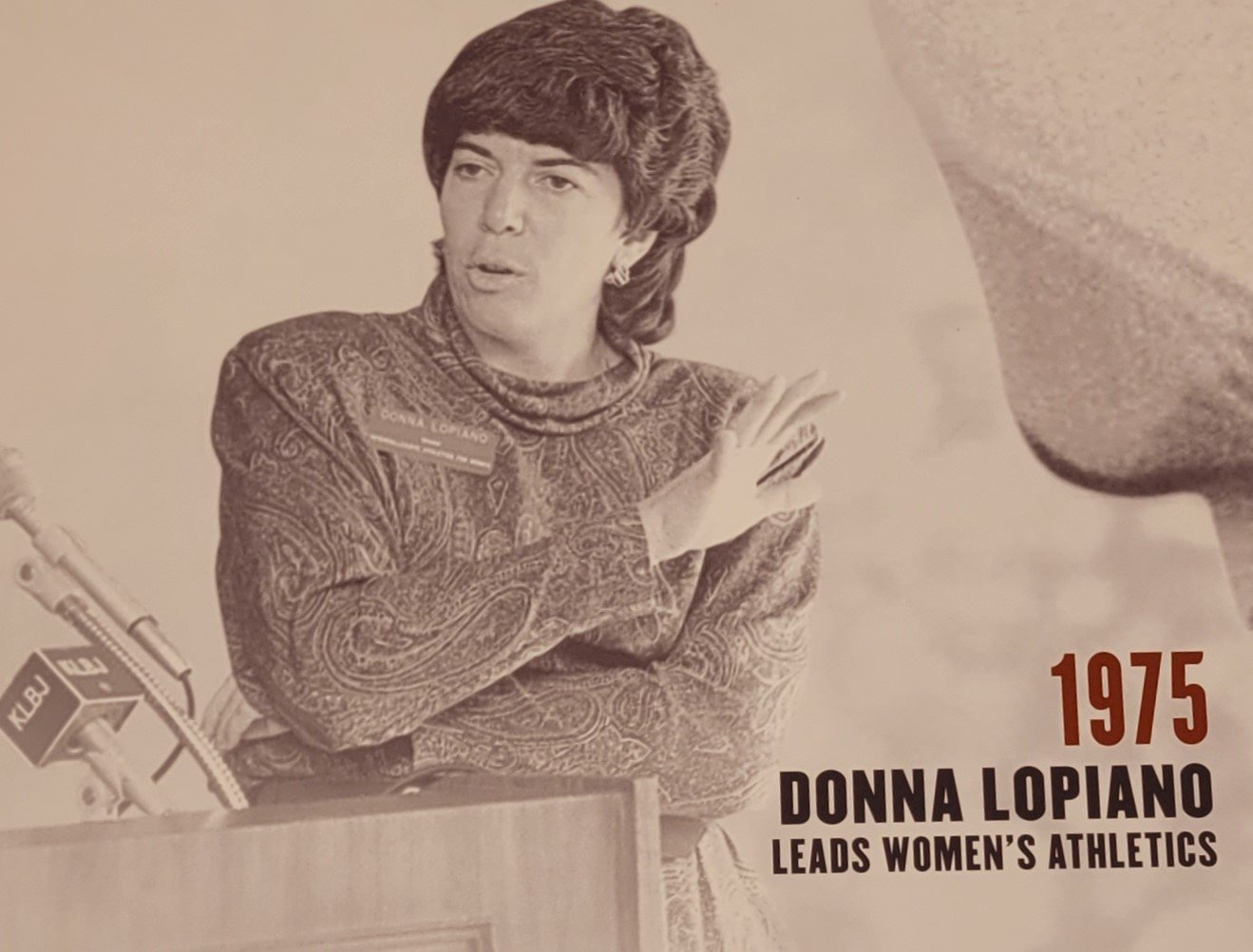  1975 Donna Lopiano 