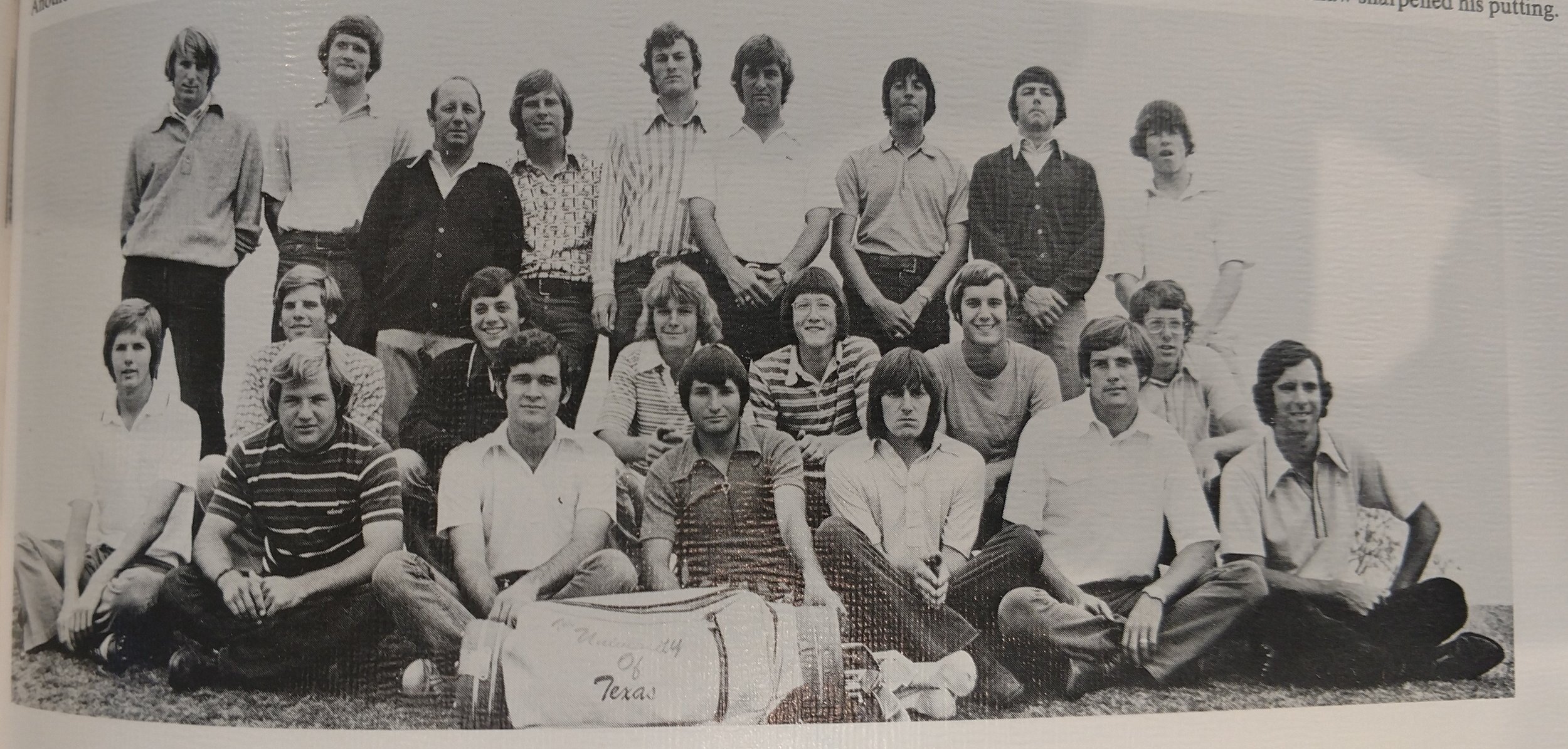  Front row: Scott, Narveson, Beman, Warobick, Dill, Chancellor Kahn- Second row- Saunders, Mason, Simmons, Hayne, Crancer, Mase- Third row- Buckman, Ferrell, Hannon, Crenshaw, Brigham, Pfaff, Harwell, Ball, Wilson   