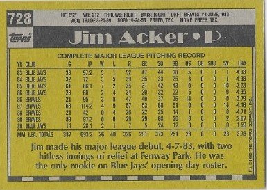 1978 Jim Acker baseball card (2).jpg