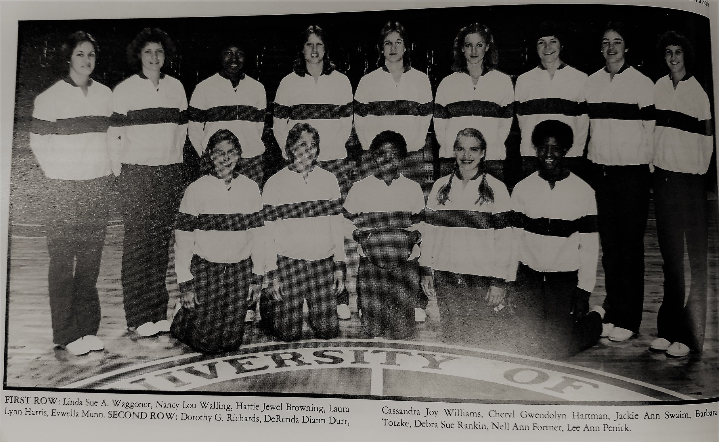  kneeling-  Waggoner, Walling, Browning, Harris, Munn - back row_  Richards, Durr, Williams, Hartman, Swaim, Totzke, Rankin, Fortner, Penick 