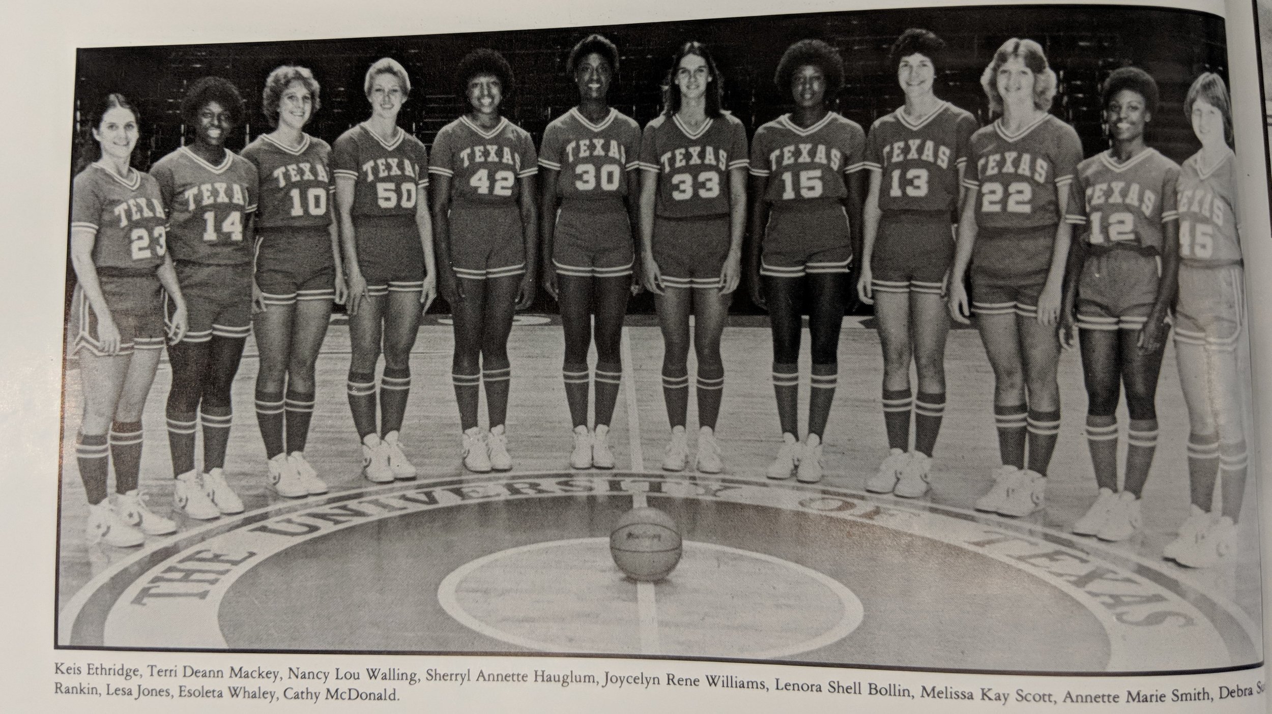  Ethridge, Mackey, Walling, Hauglum, Williams, Bollin, Scott, Smith, Rankin, Lesa Jones, Whaley, McDonald 