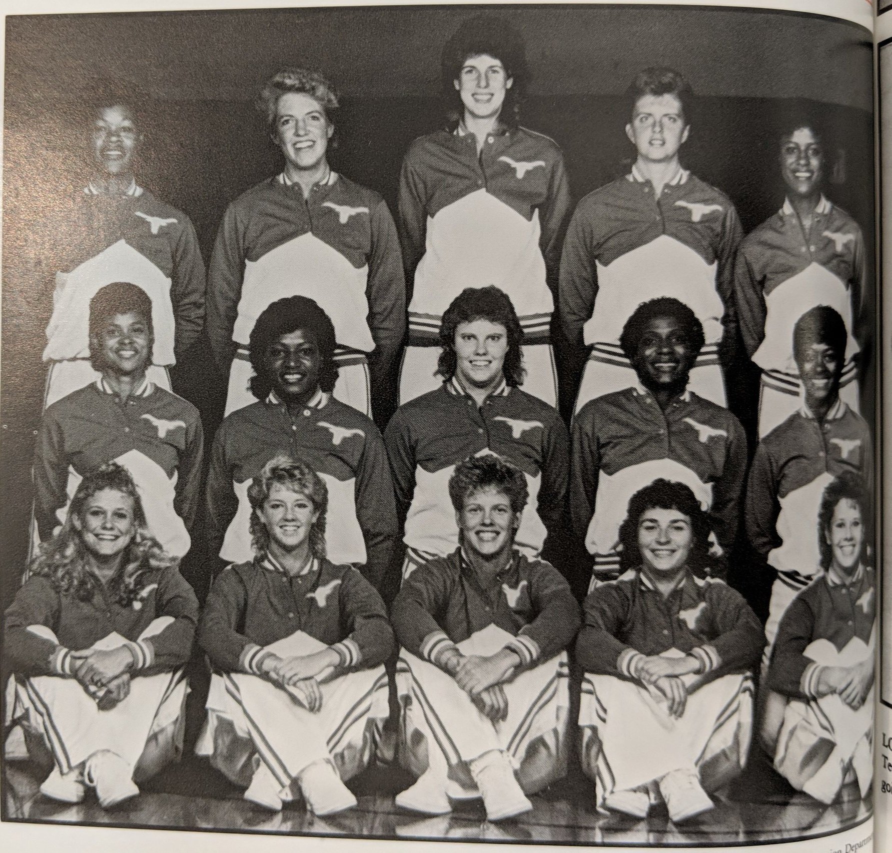  Front Row- McBride, Claborn, Paulette, Hall, Andrews- middle row- Jones, Farris, Pesch, Wimbish, Williams- back row- Conwell Anderson, Ellen Ruth, Eglinger, Davis  