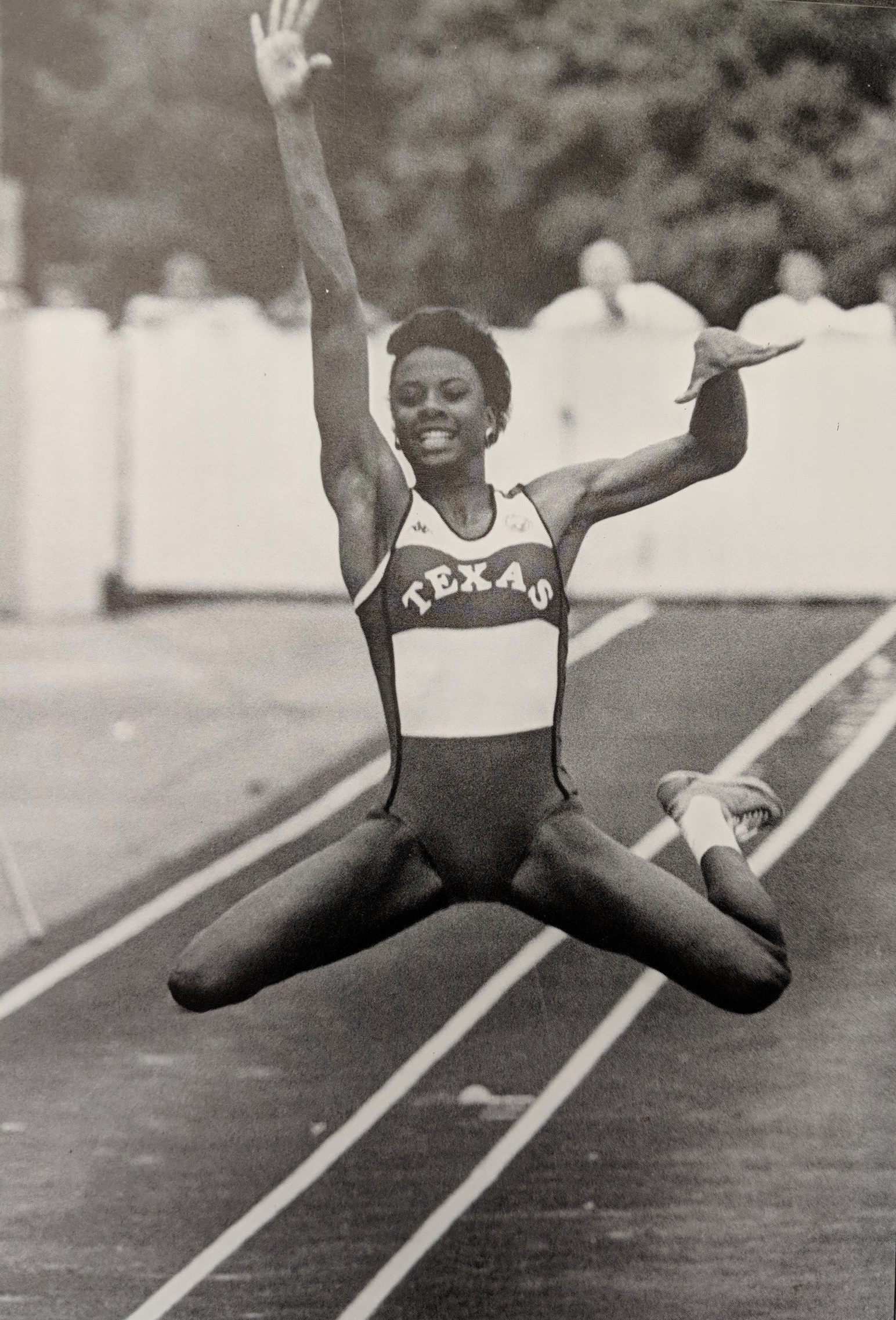  Carlette Guidry- Guidry sets a meet record in the 200-meter and the 55-meter dash.  