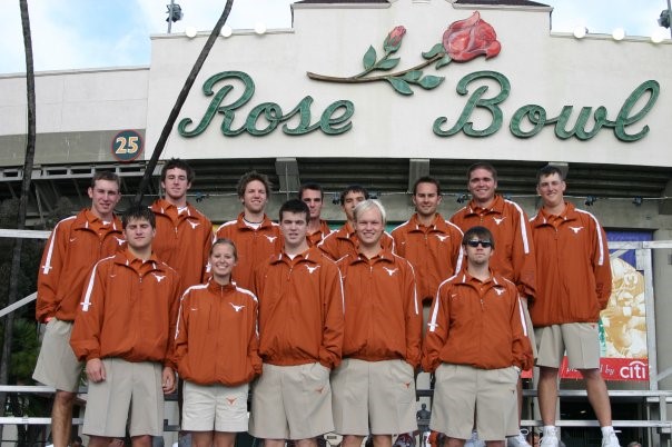  2005 Football Managers - National Champs!  top: Chris Sbrusch, Brenden Pittman, Randyn Tenery, Cody Kelso, Drew W., Nick Tarantino, Tony G.  front: Andrew Klingsporn, Katie Baker, Dan Huskerson, Bryan Larson, Darren Damewood 