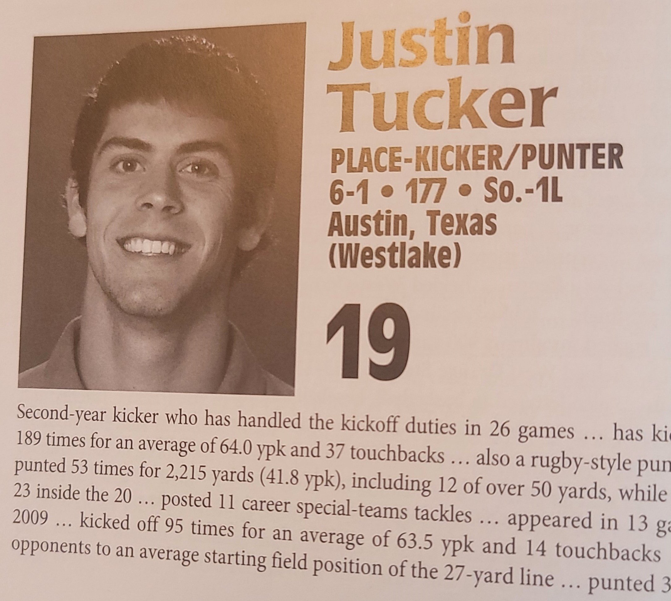 2009 Justin Tucker.jpg