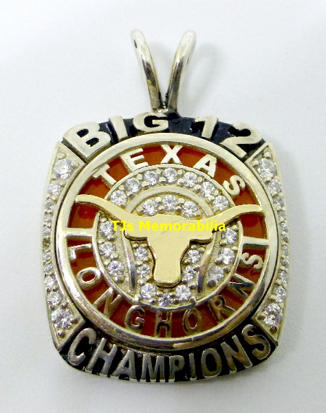 2014 Tennis Big 12 championship pendant