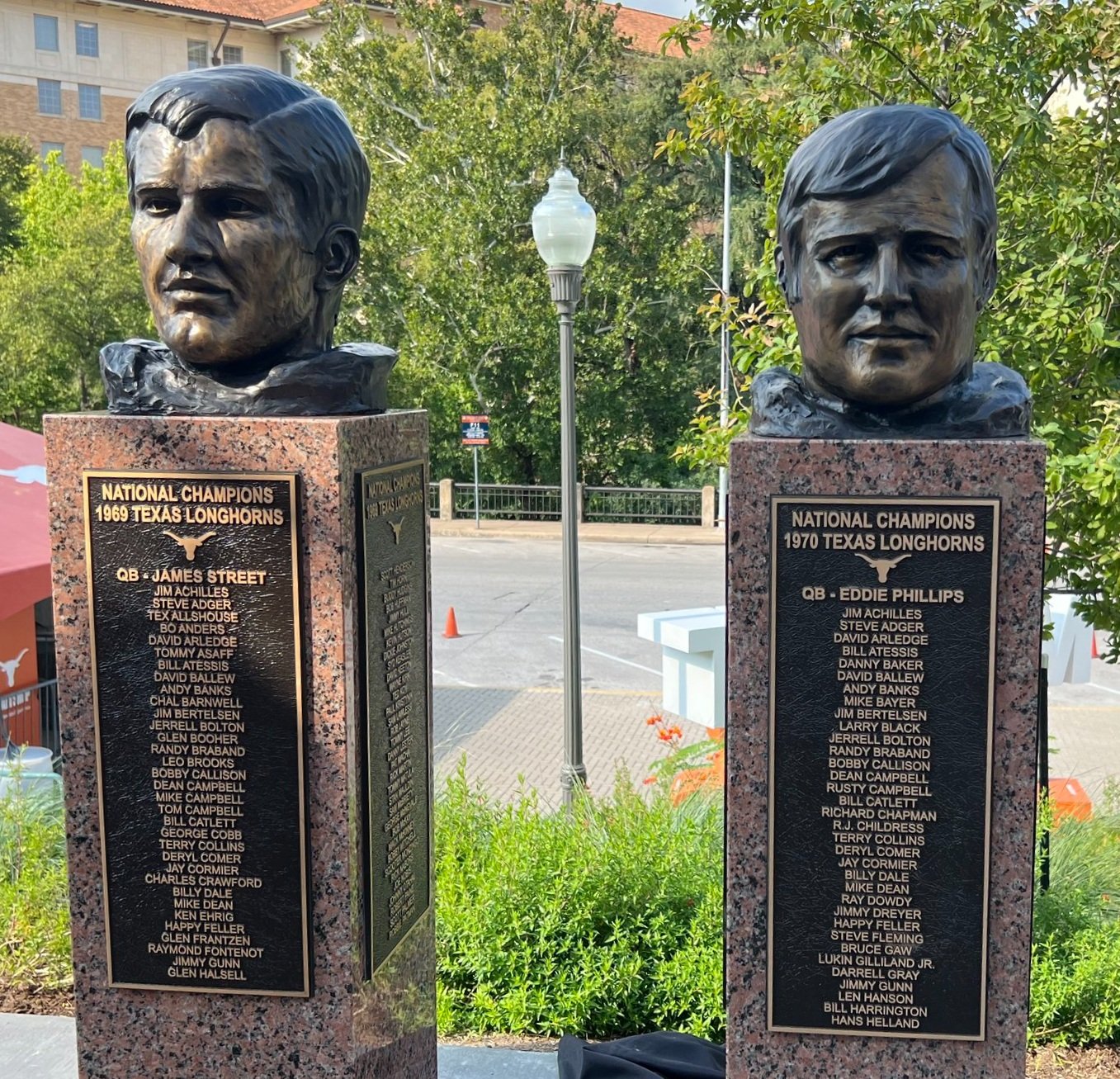 Busts of Street and Phillips