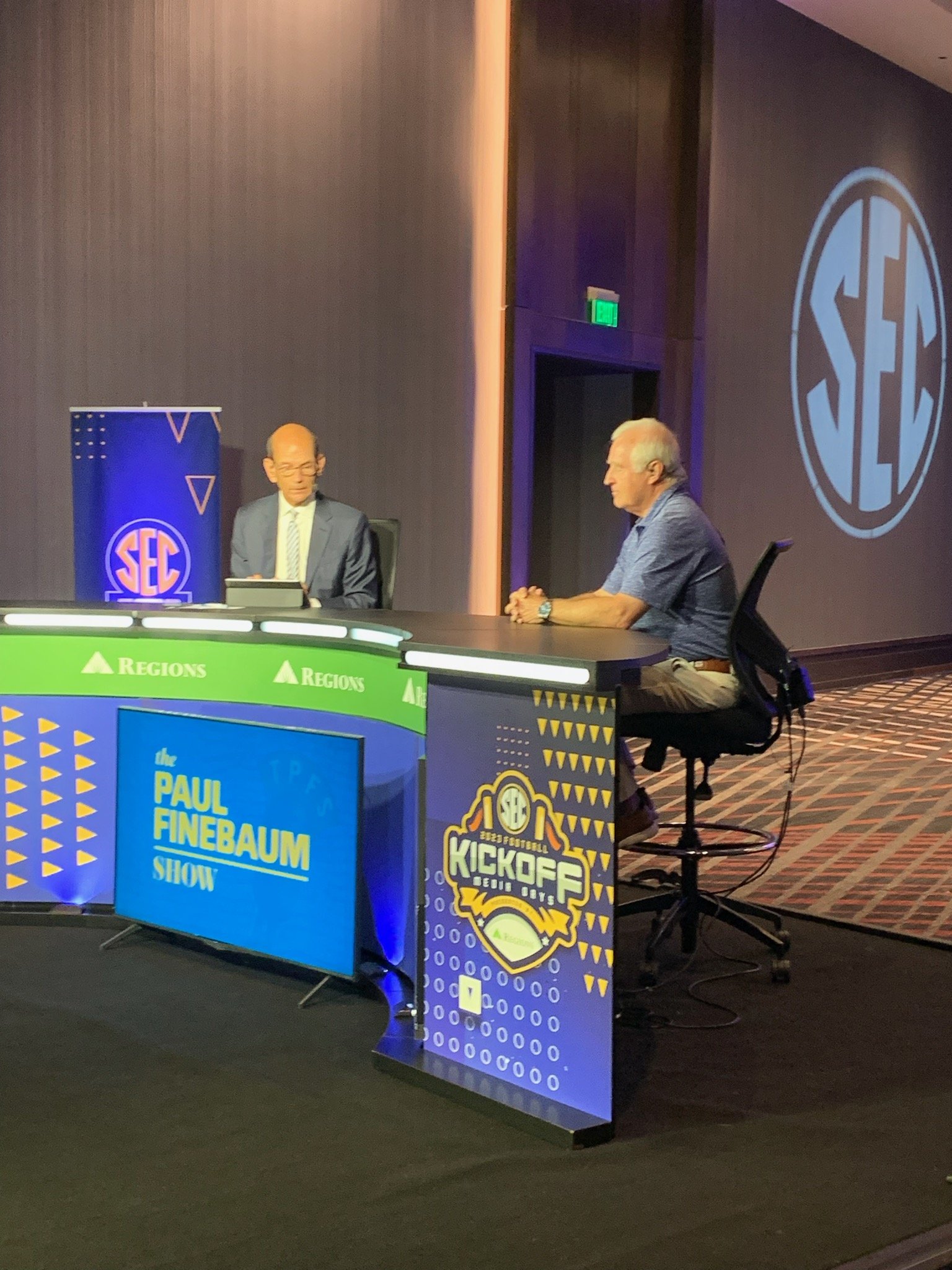 Kirk Bohls and Paul Finebaum 