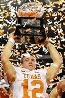  Colt McCoy 2009 Manning Award 