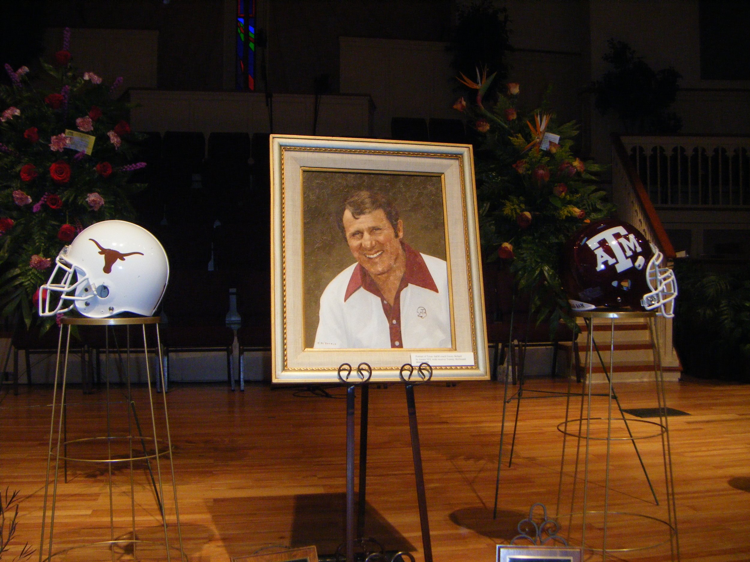 Horn and Aggies honor Coach Bellard