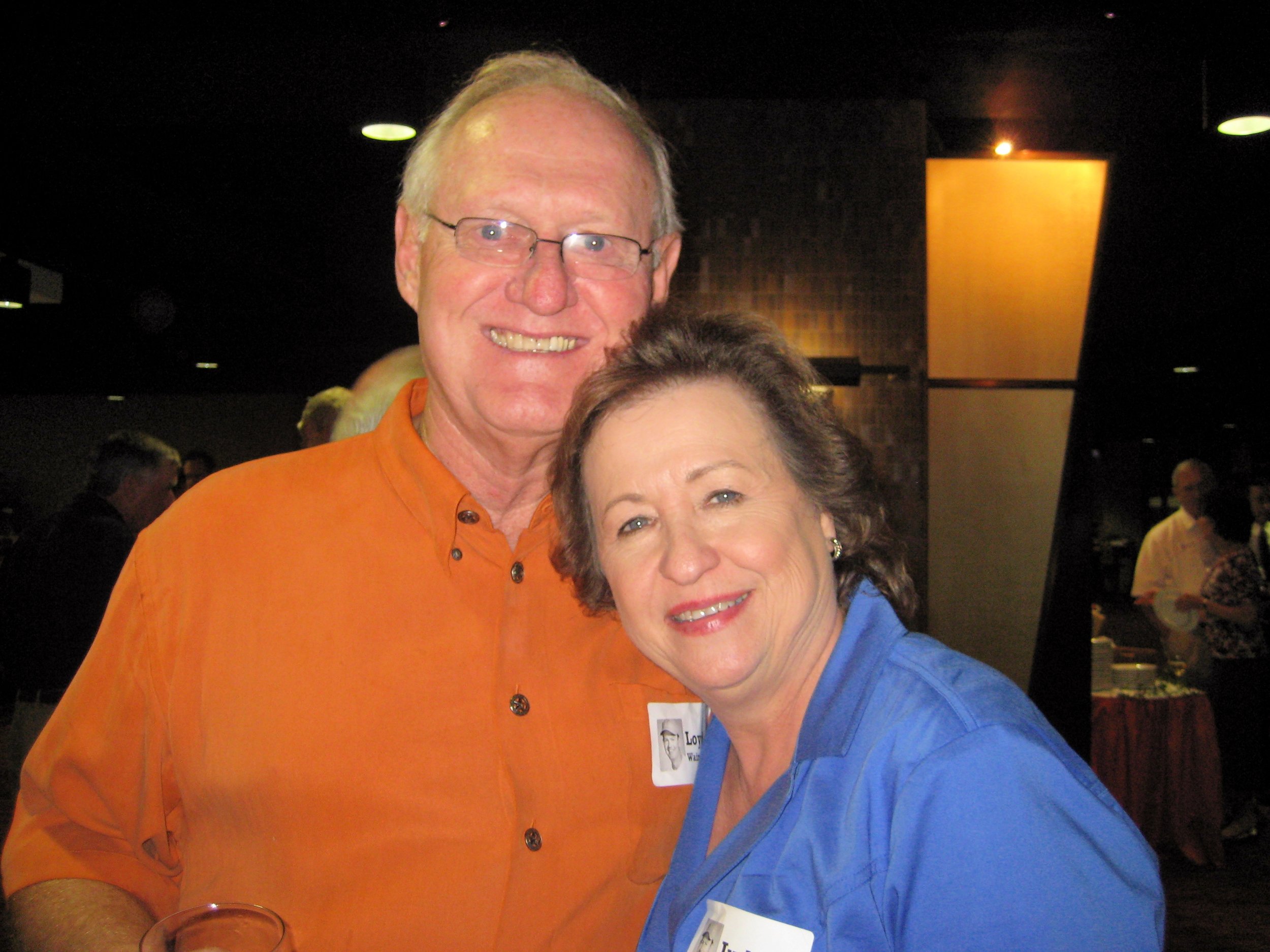 Loyd with Leo Brooks wife Judy