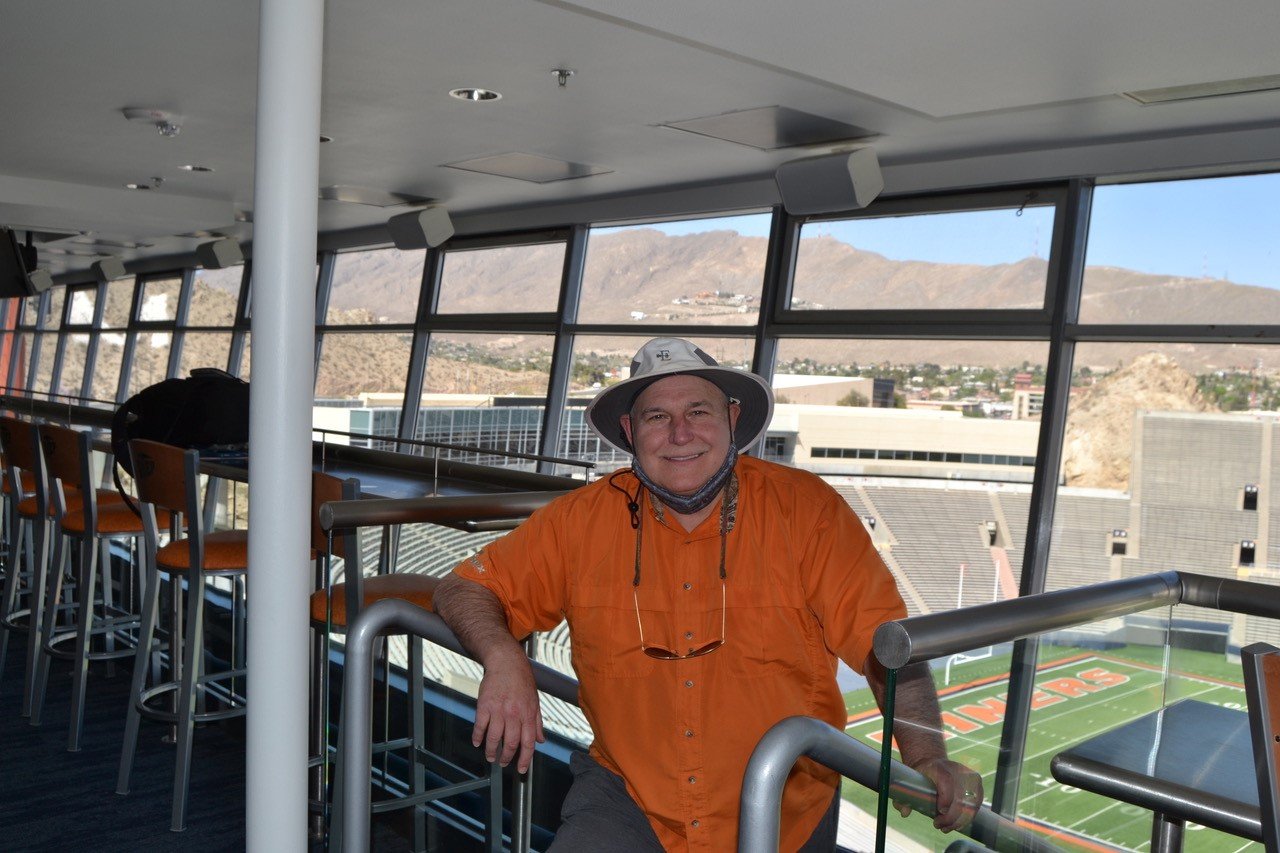 Mark at the Sun Bowl in El Paso