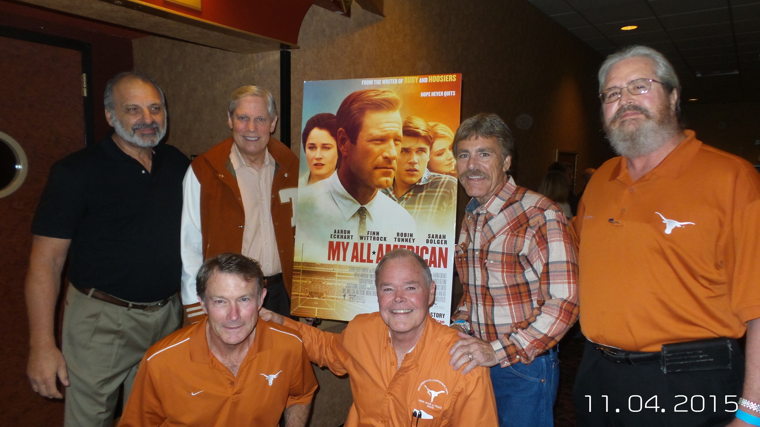 Top row - Bill Atessis, Corby Robertson, Don Burrisk, and Bobby Wuensch.  Bottom Mike Campbell and Billy Dale