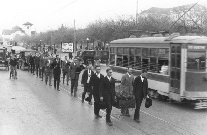 Cowboy Organization members are the Pallbearers