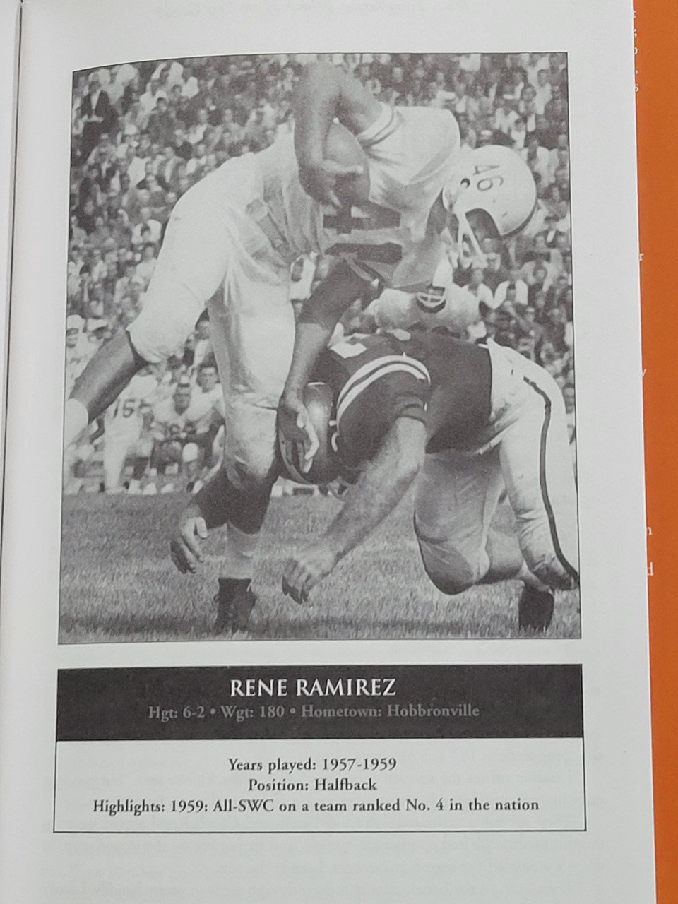 Rene Ramirez 1957 football.jpg