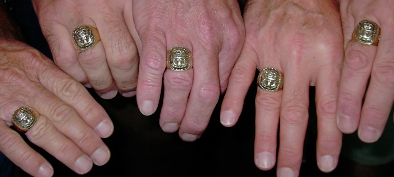 The real size of the '69 and '70 ring