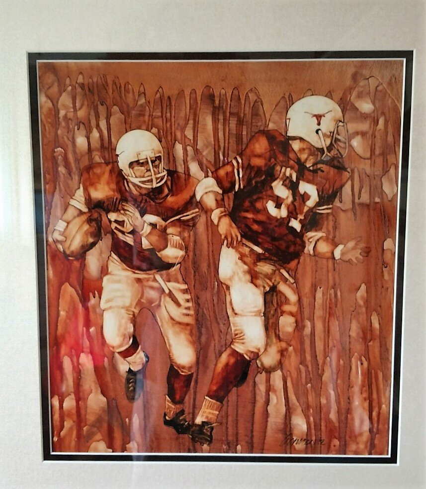 UCLA game 1970 painting by Ragan Gennusa (Copy)