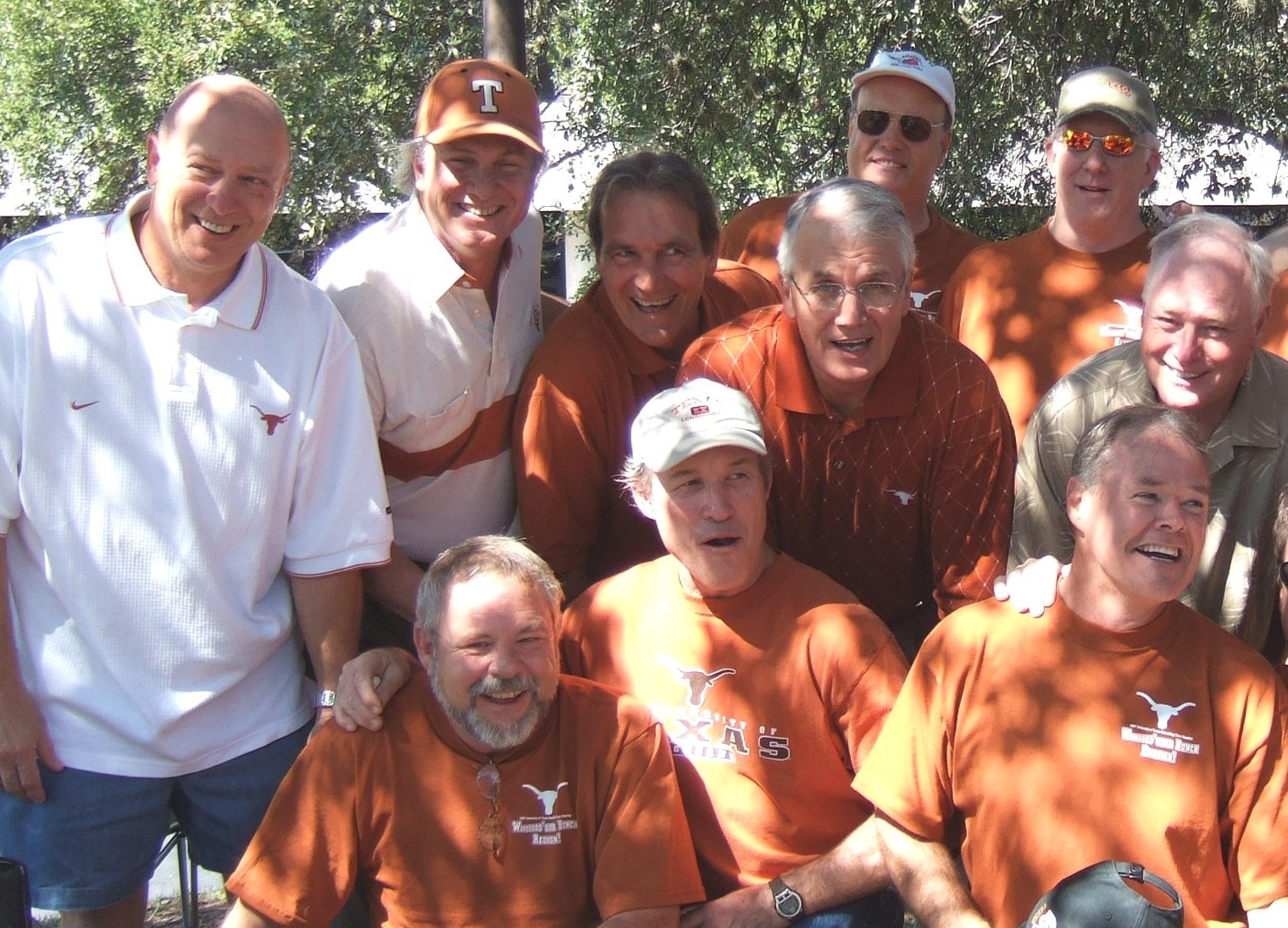 kneeling- Terry Collins, Greg Ploetz, Billy Dale standing Paul Robichau, Buddy Hudgins, Steve Worster, Bill Zapalac, Randy Stout, Rick Nabors, Eddie Phillips