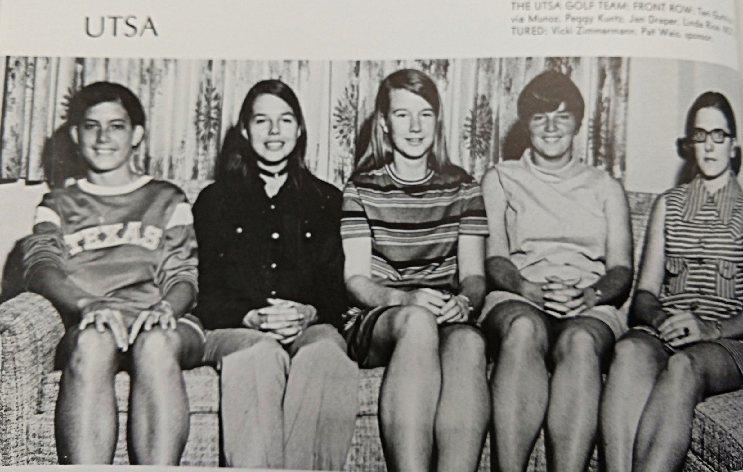 1971 State Golf Team