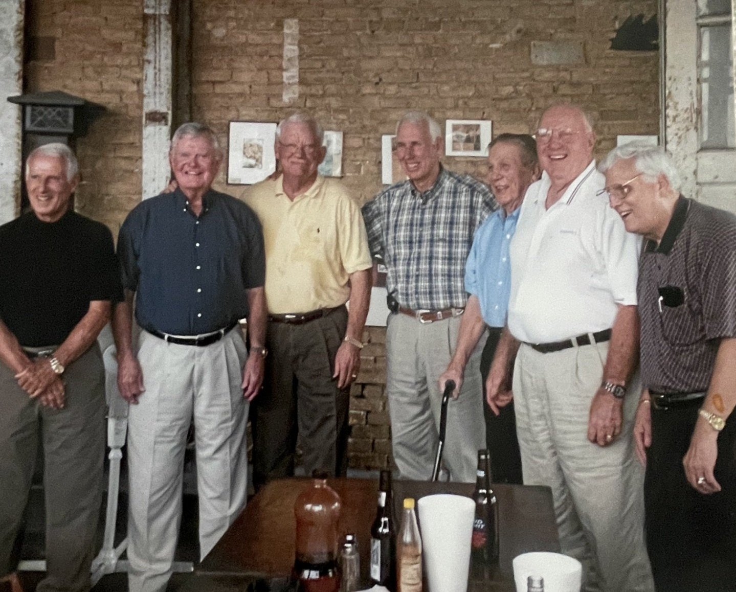  Emory Bellard, Darrell Royal, John David Crow, R.C. Slocum, Willie Zapalac, Jack Pardee, Jimmy Wright. &nbsp;All of these men have been inducted into The Texas A&amp;M Hall of Fame except Royal and Jimmy Wright (former Aggie starting QB WHEN Daddy c