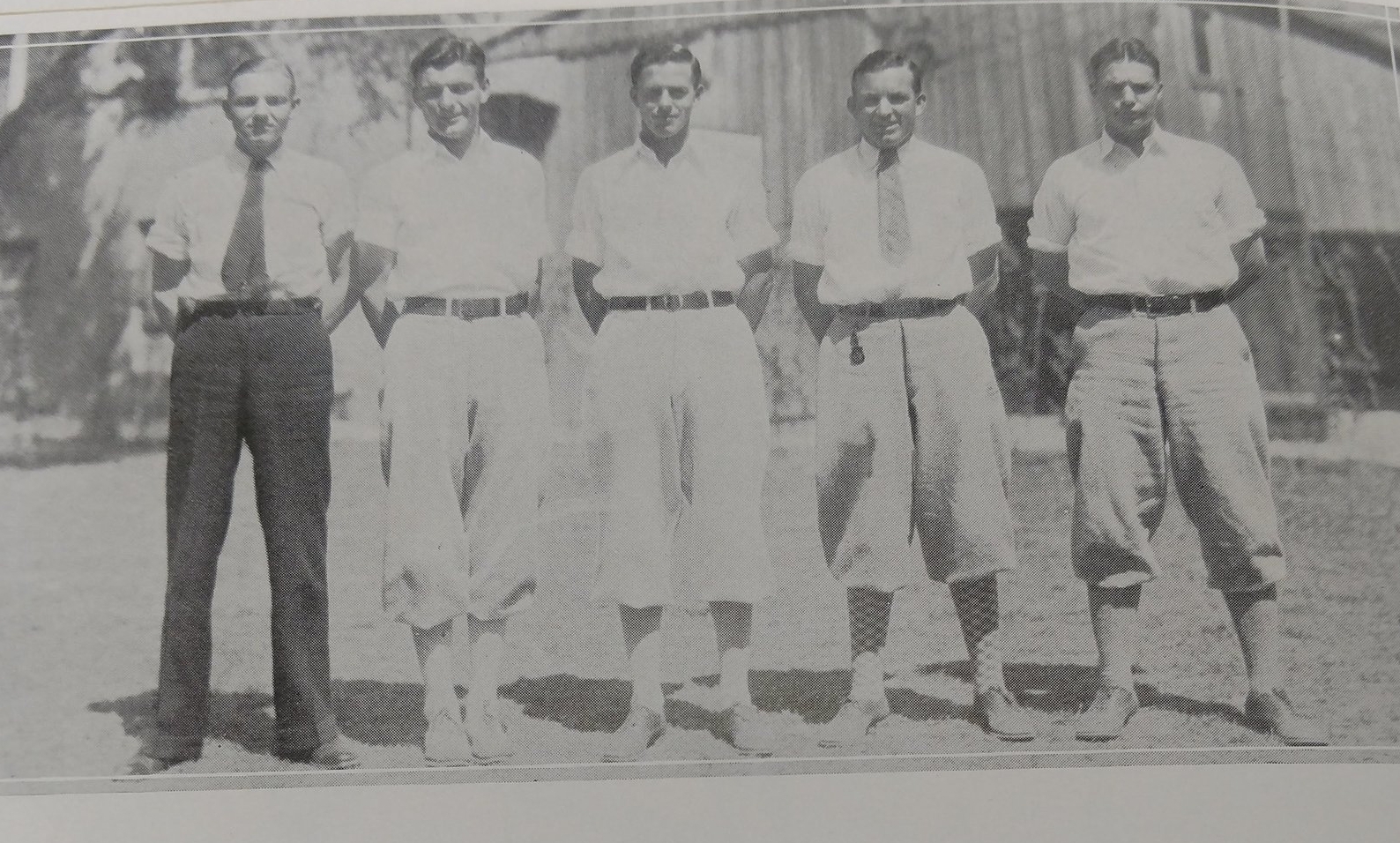 1928 golf team