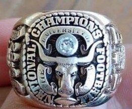 1969 National Championship ring