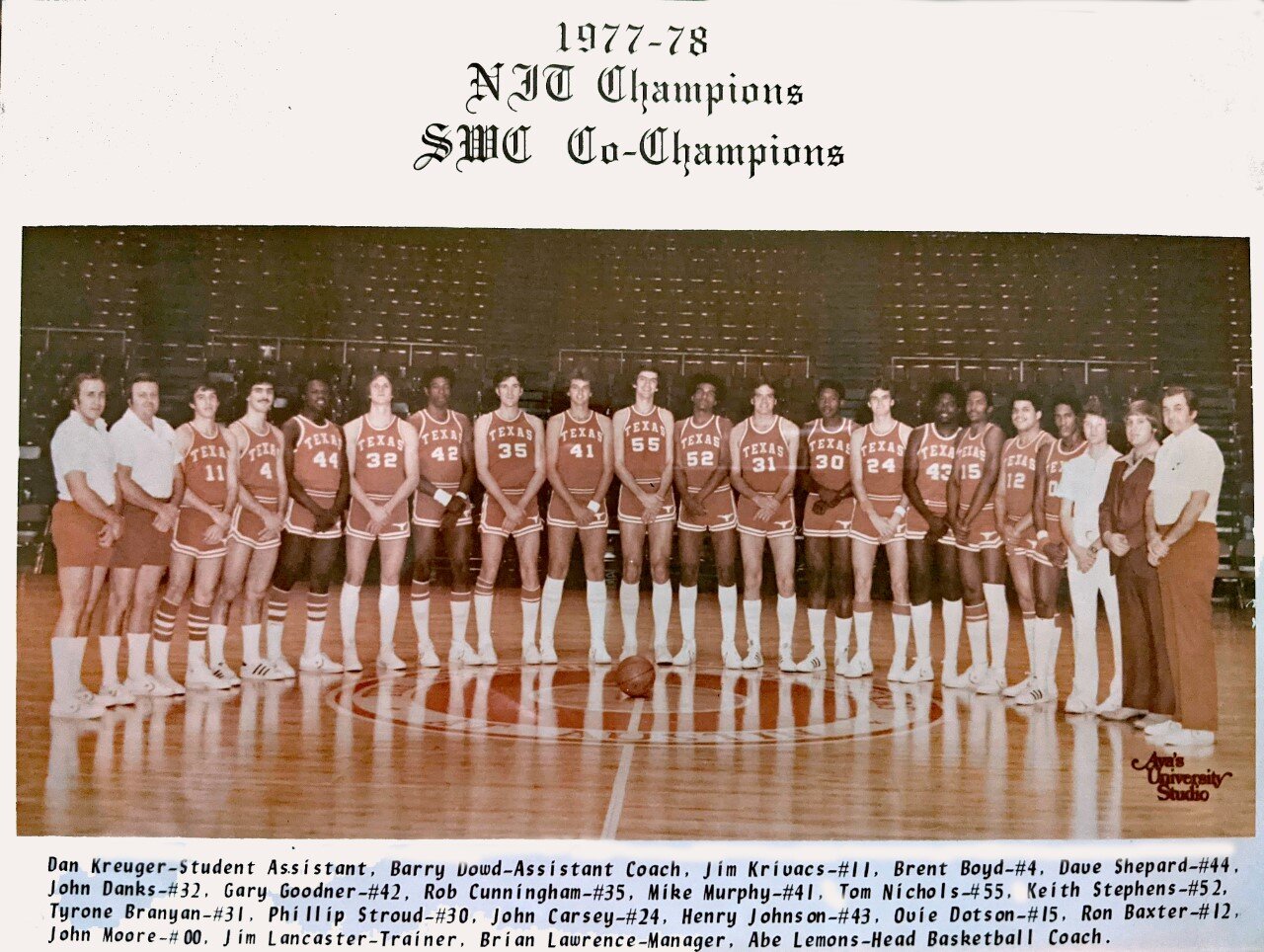  Our 1977 – 78 team was the 1st team to play in the Special Events Center and we did go undefeated at home. John’s right about the sellouts. After our inaugural season at the Drum, it was reported that we’d averaged the 3rd largest home attendance in