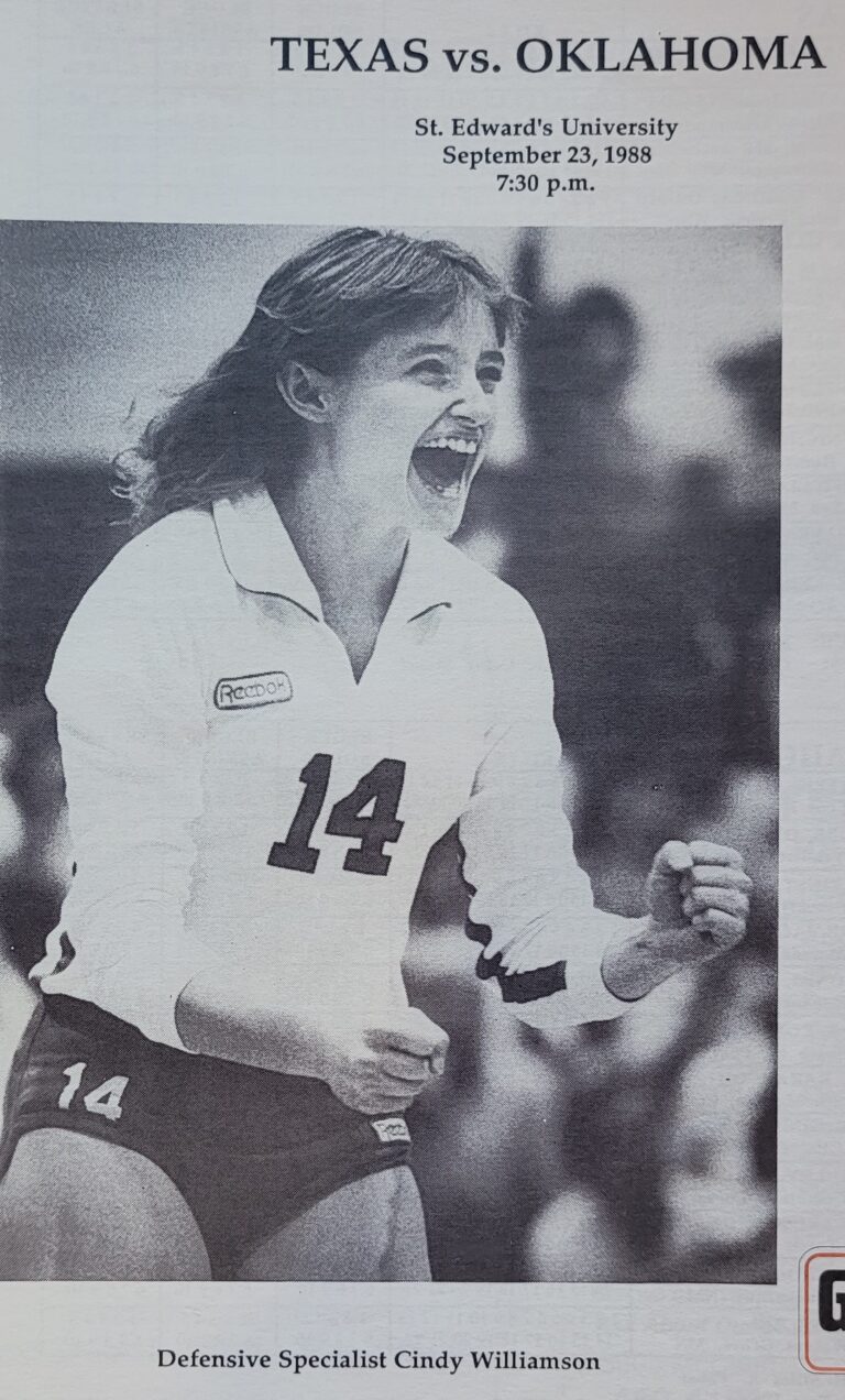 1989 Cindy Williamson volleyball