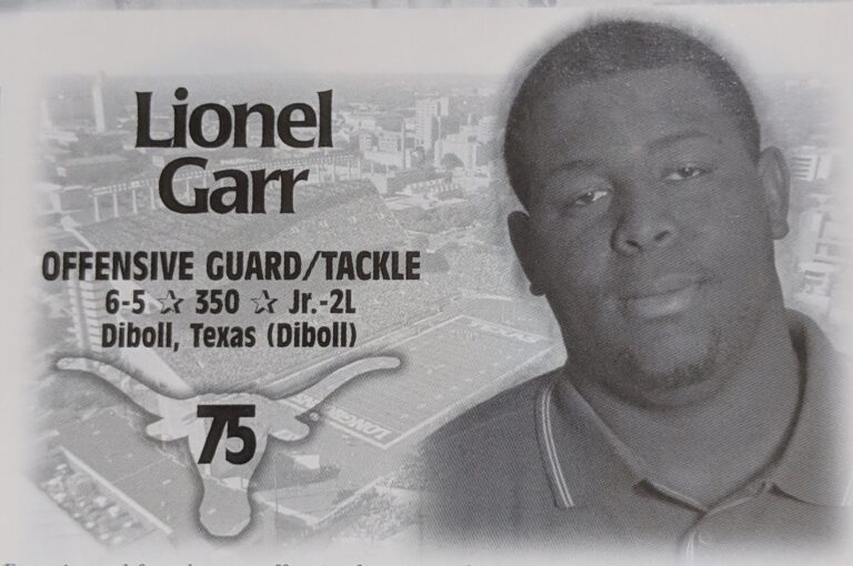 Lionel Garr 12-20-20