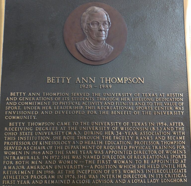 Rodney Page Tribute to Betty Thompson