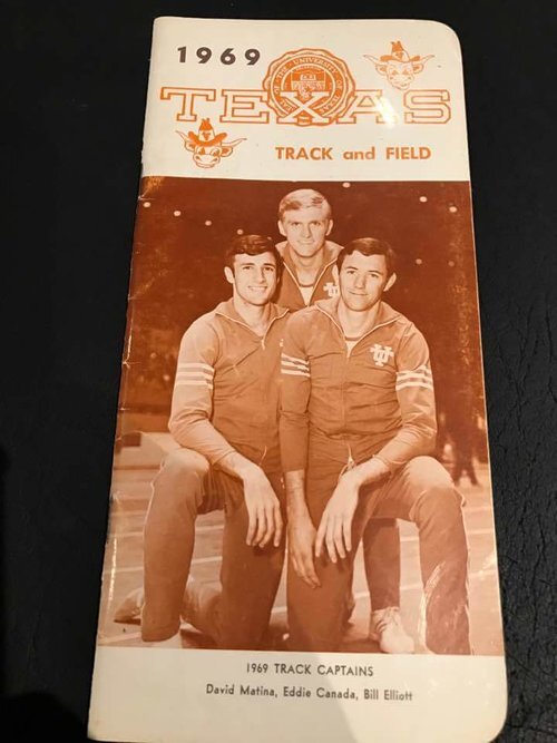 Health status of Track and Field Longhorn star Bill Elliott